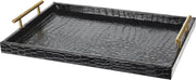 VASSOIO 39X29CM NERO