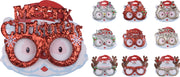 PAIO DI OCCHIALI XMAS NATALIZI ASSORTITI