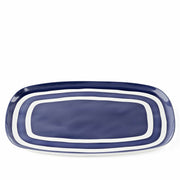 Vassoio Riviera 50x34cm Bianco e Blu Guzzini