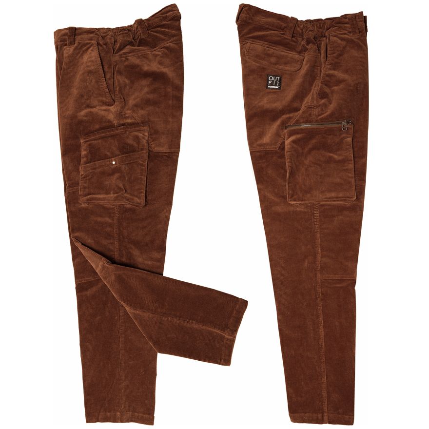 PANTALONE CARGO LINEA ACERO UOMO IN VELLUTO AZTEC TAGLIA XL