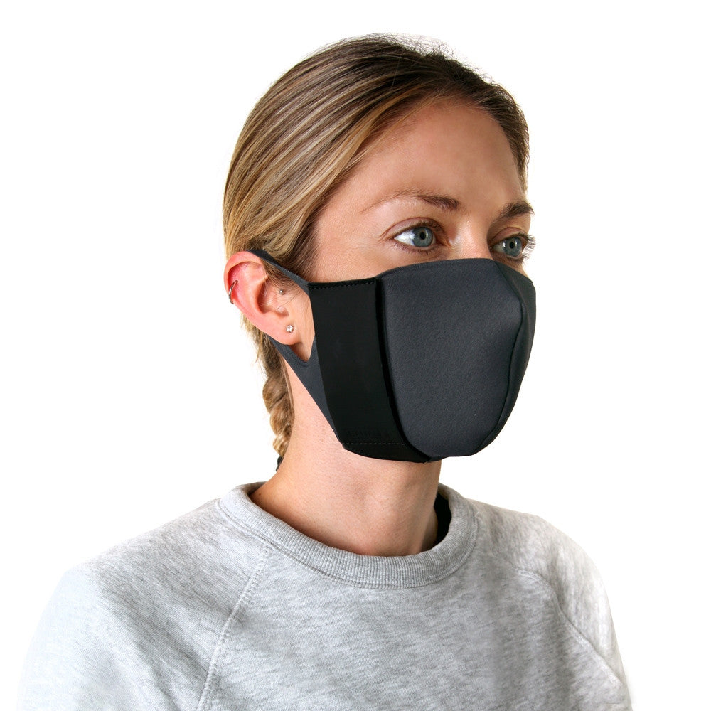 MASCHERINA LAVABILE TAGLIA M ANTIBATTERICA ACTIVE MASK DARK GREY