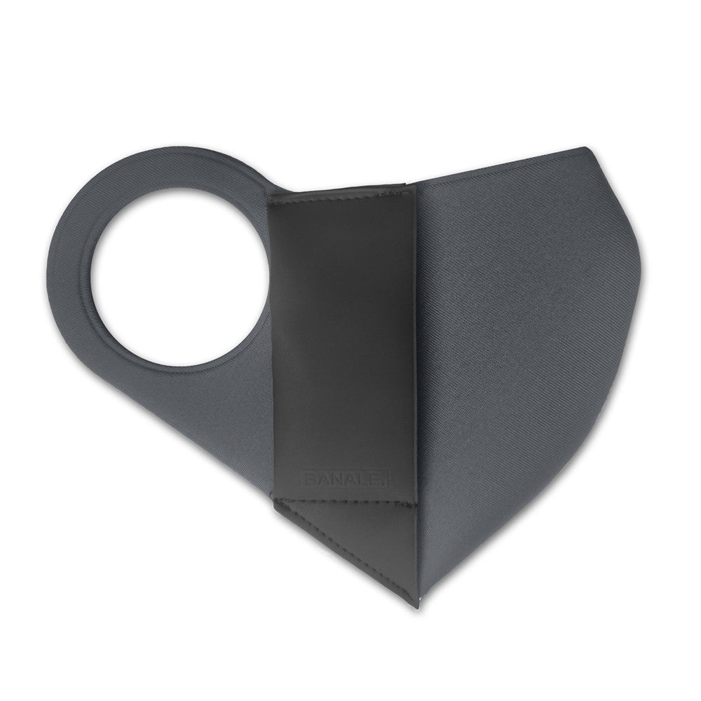 MASCHERINA LAVABILE TAGLIA L ANTIBATTERICA ACTIVE MASK DARK GREY