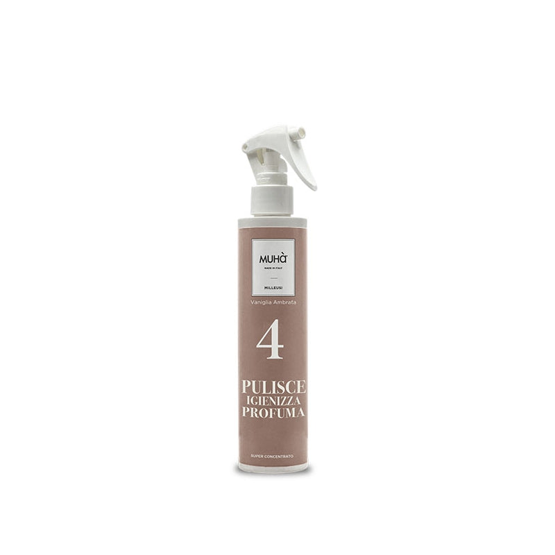 SPRAY PER AMBIENTI VANIGLIA AMBRATA FLACONE 200 ML