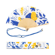 VENTAGLIO "BLUE AND YELLOW" FLOREALE