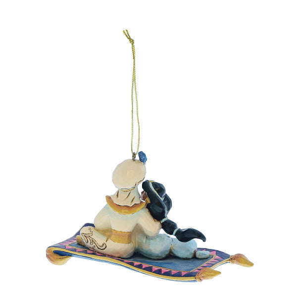 Decorazione da Appendere Aladdin e Jasmine Disney Traditions PERAGA CHRISTMAS