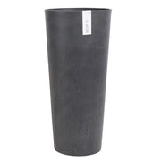 VASO TONDO ALTO AMSTERDAM NERO D30XH50CM