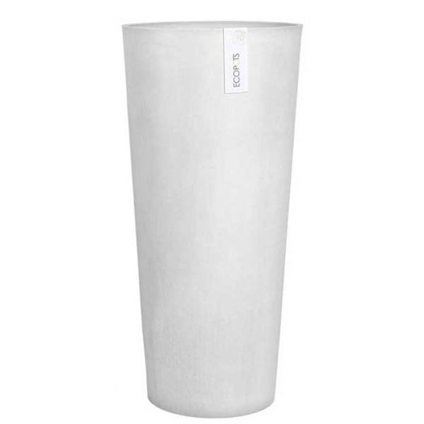 VASO TONDO ALTO AMSTERDAM GRIGIO CHIARO D30XH50CM