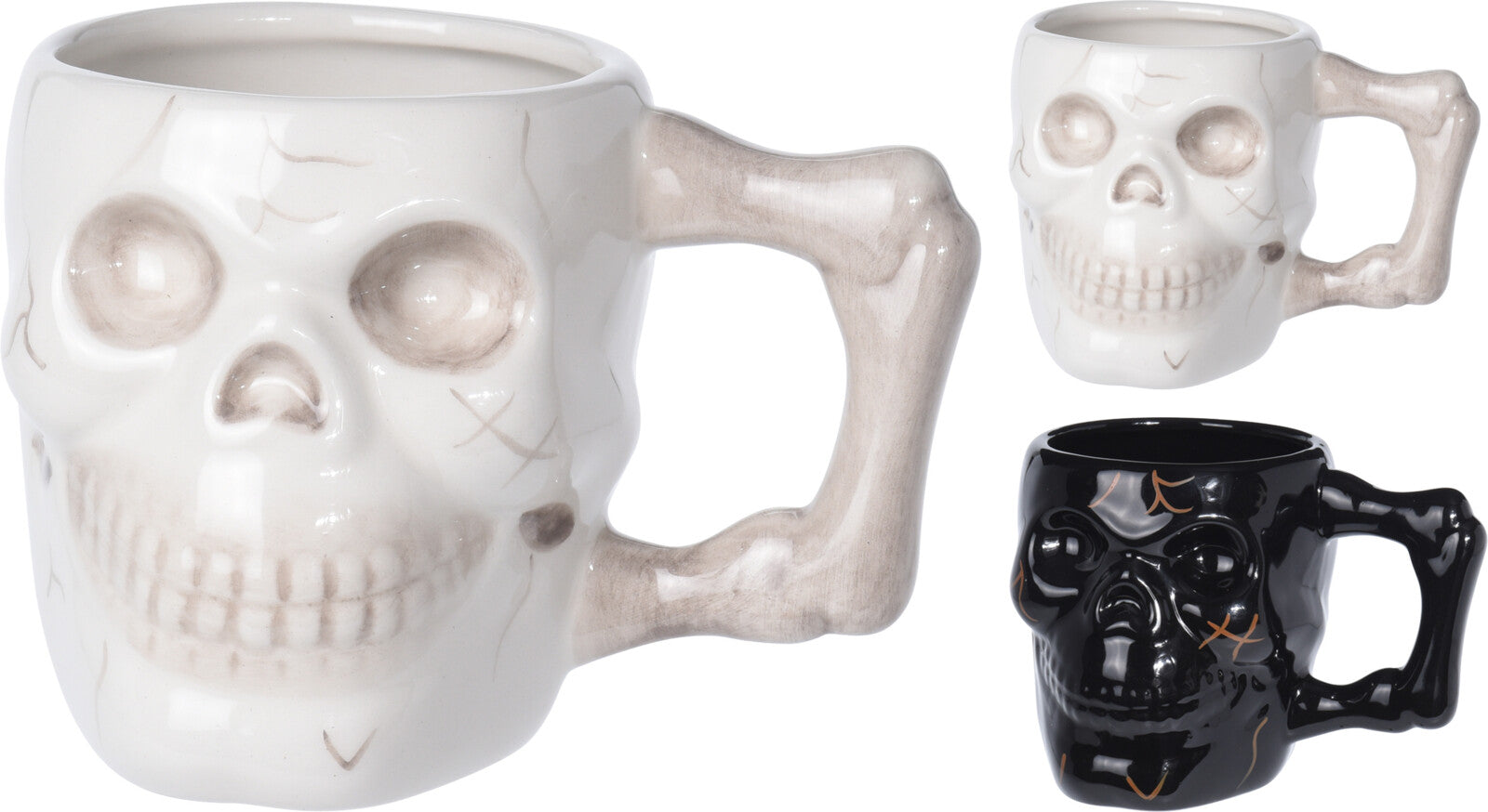 MUG CERAMICA SCHELETRO ASSORTITA