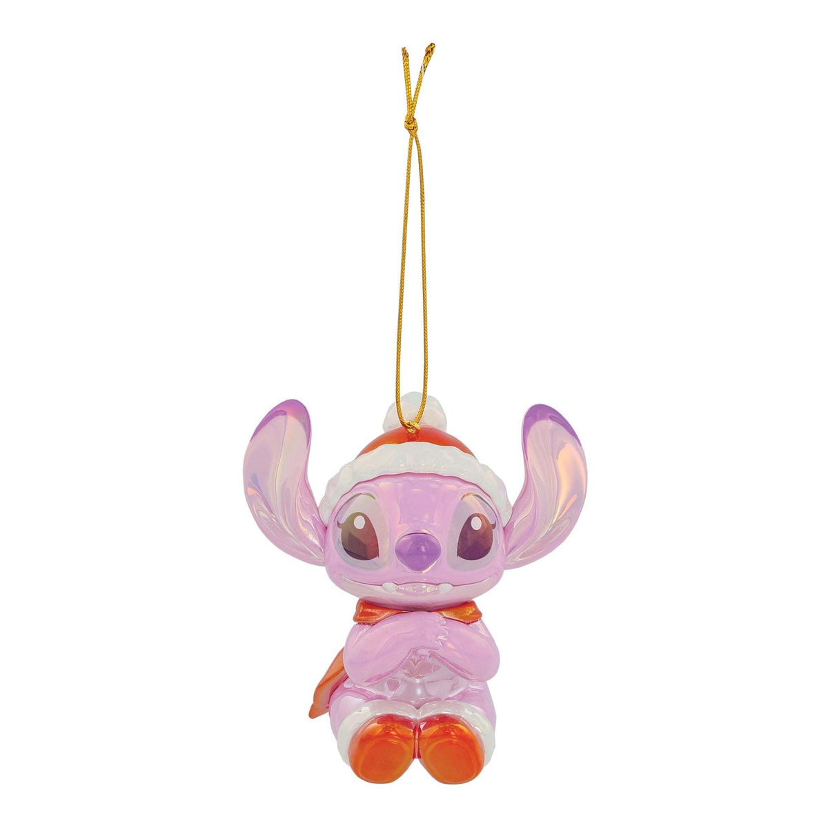 Decorazione Appendibile Angel 10cm Rosa Iridescente DISNEY DEPARTMENT 56