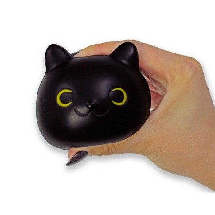 PALLA ANTISTRESS A FORMA DI GATTO NERO