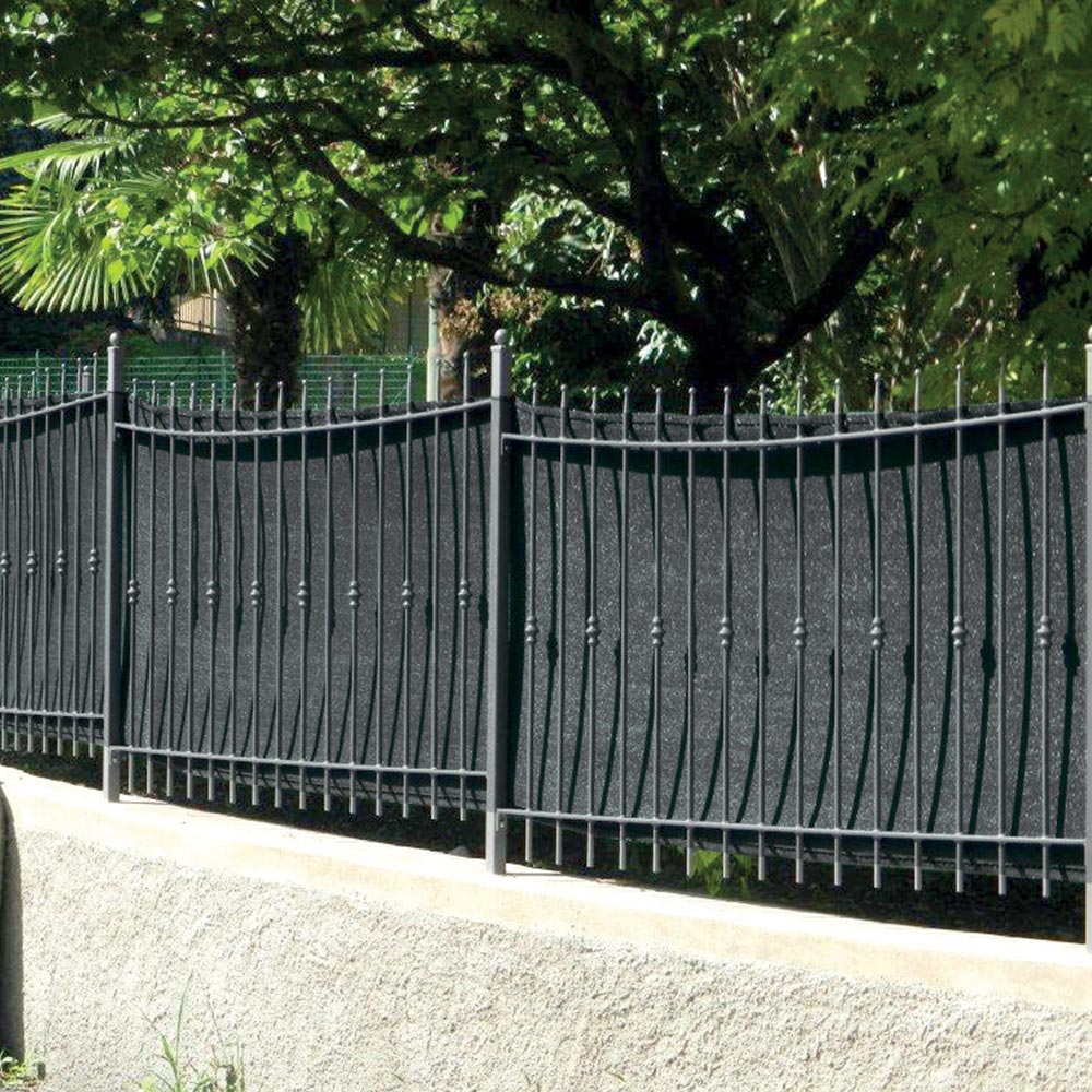 RETE OMBREGGIANTE COIMBRA DARK ANTRACITE 1X5M