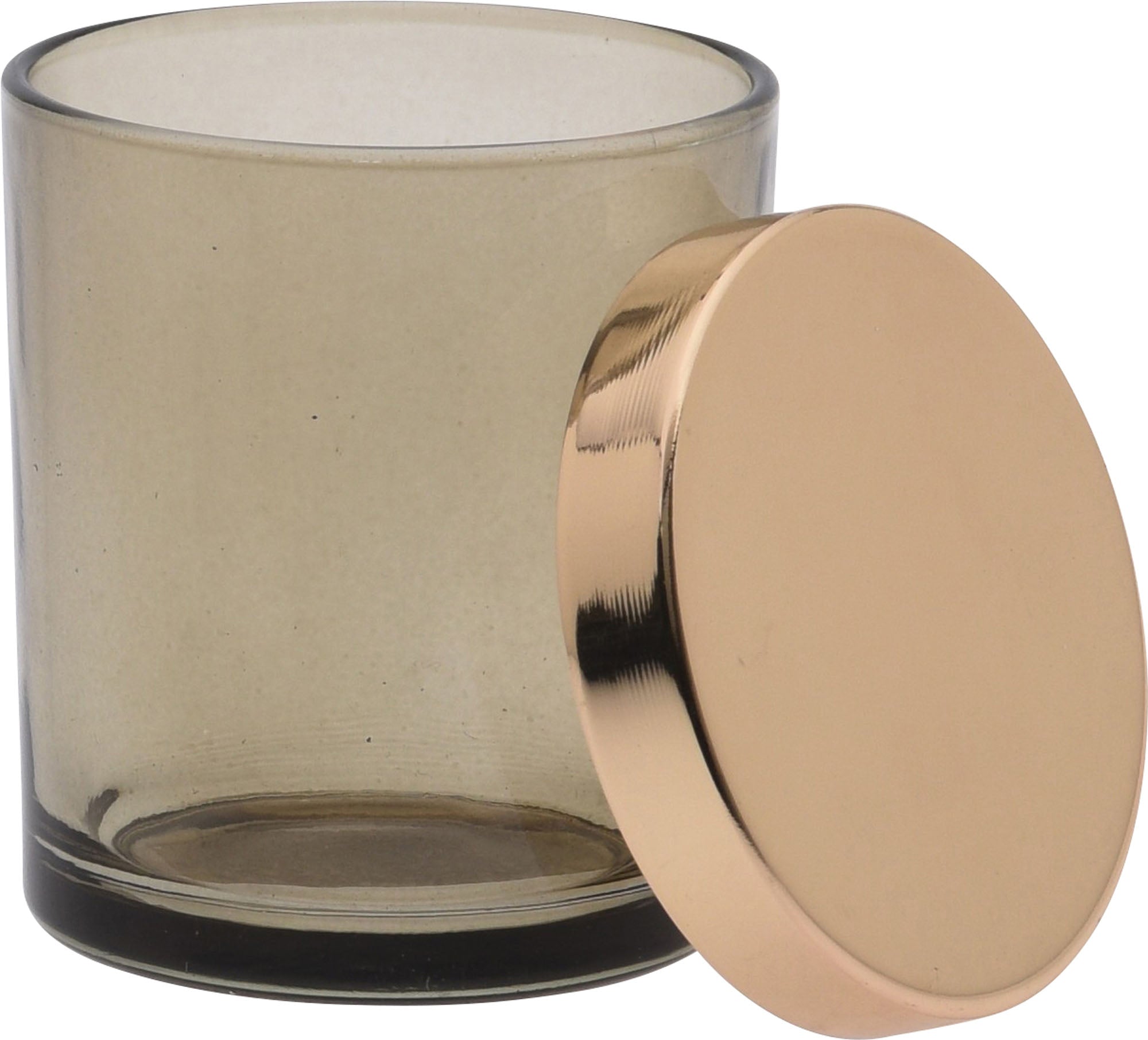 PORTA TEALIGHT 8CM CON COPERCHIO ORO COLORE ASSORTITO