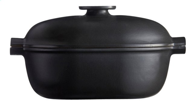 COCOTTE OVALE DELIZIA IN CERAMICA 4.5 LITRI ARDESIA