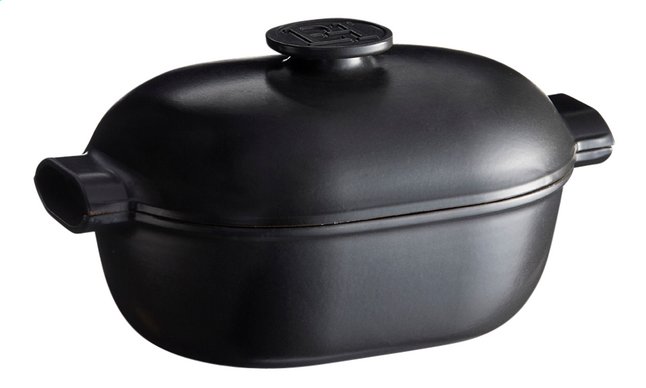 COCOTTE OVALE DELIZIA IN CERAMICA 4.5 LITRI ARDESIA