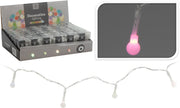 OFFERTA 4 CONFEZIONI DA 10 LED MULTICOLOR BATTERIA