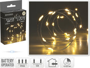 LUCI DI NATALE MICRO LED, 495CM, 100 MICRO LED, BIANCO CALDO