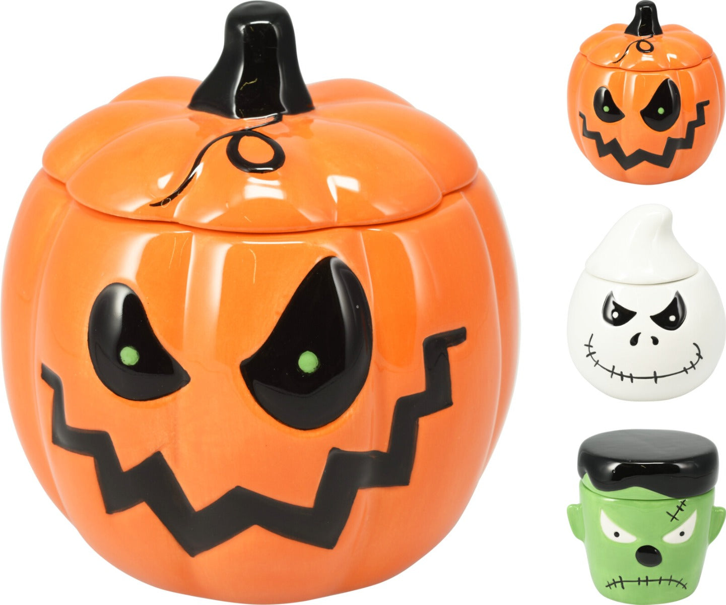 CONTENITORE, JAR DI HALLOWEEN, MODELLO ASSORTITO