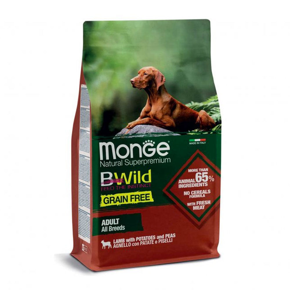 MONGE BWILD ADULT AGNELLO 12KG