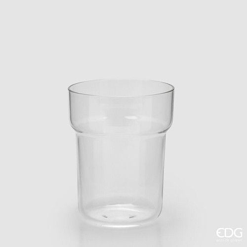 EDG Bicchiere con Bordo Rotondo H.11 D.8,7 cm Naturale