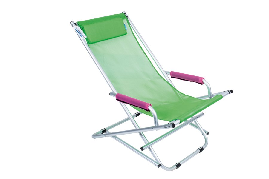 SDRAIO DONDOLINA IN ALLUMINIO E TEXTILENE