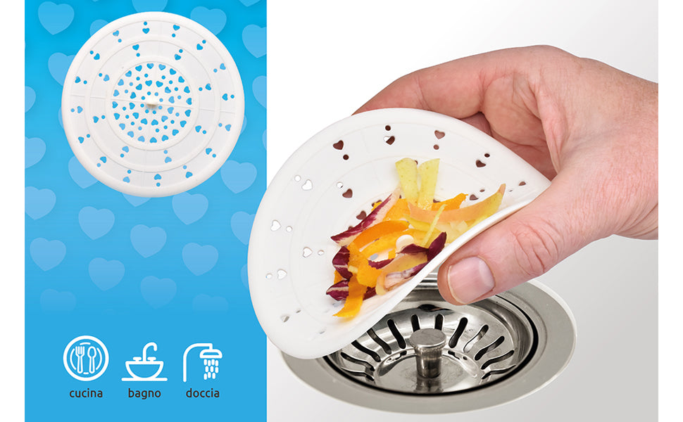 SALVASCARICO IN SILICONE