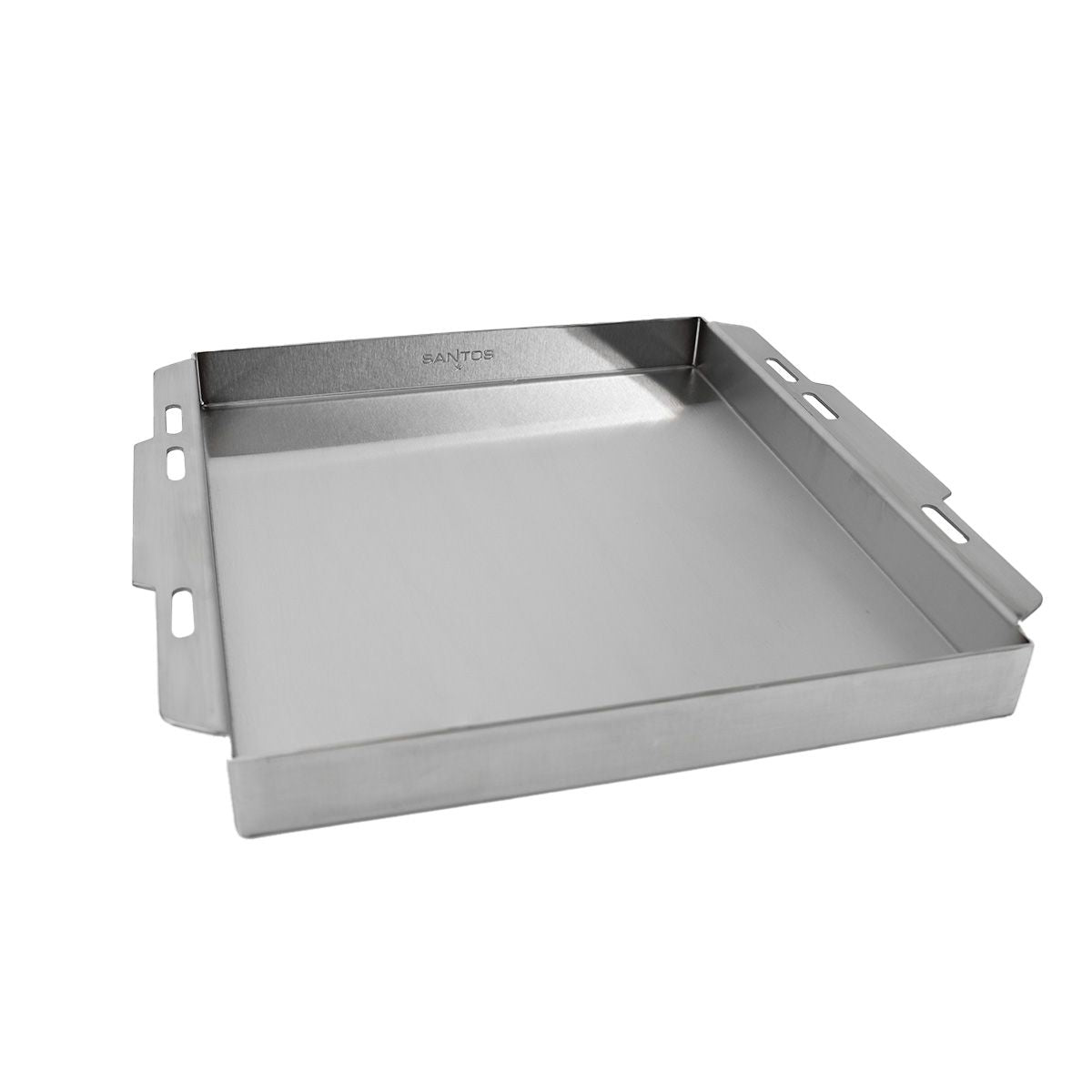 Plancha Universale 39 x 37 cm Acciaio Inox Santos
