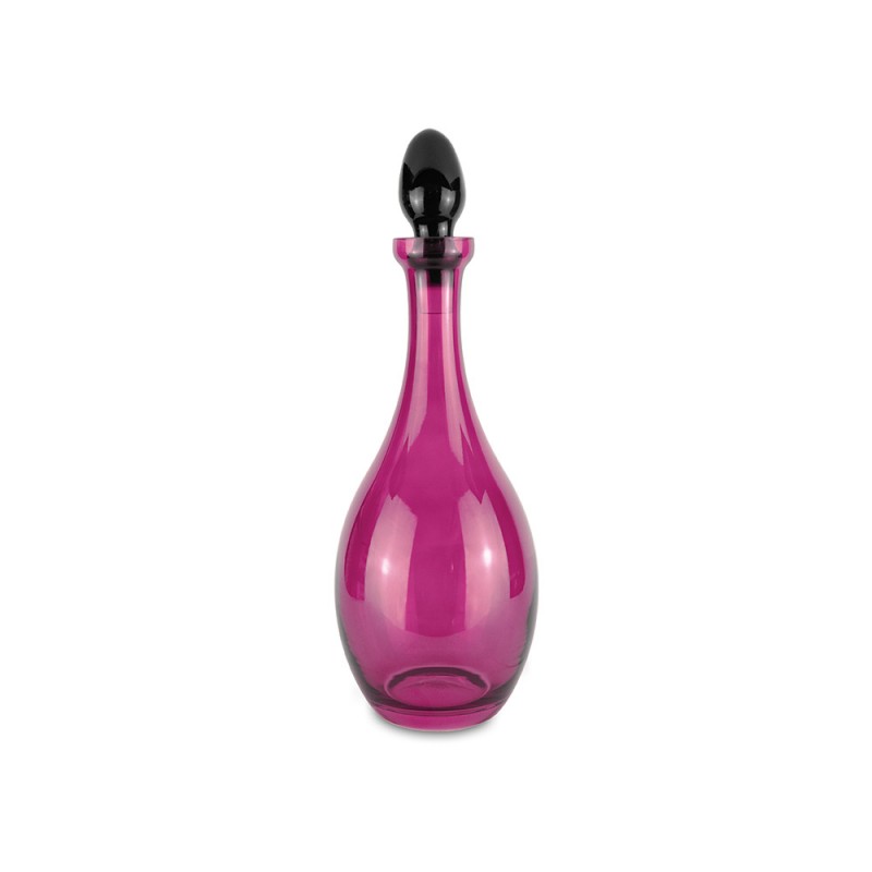 BOTTIGLIA CARAFFA FUCSIA 13X36CM - CACHEMIRE
