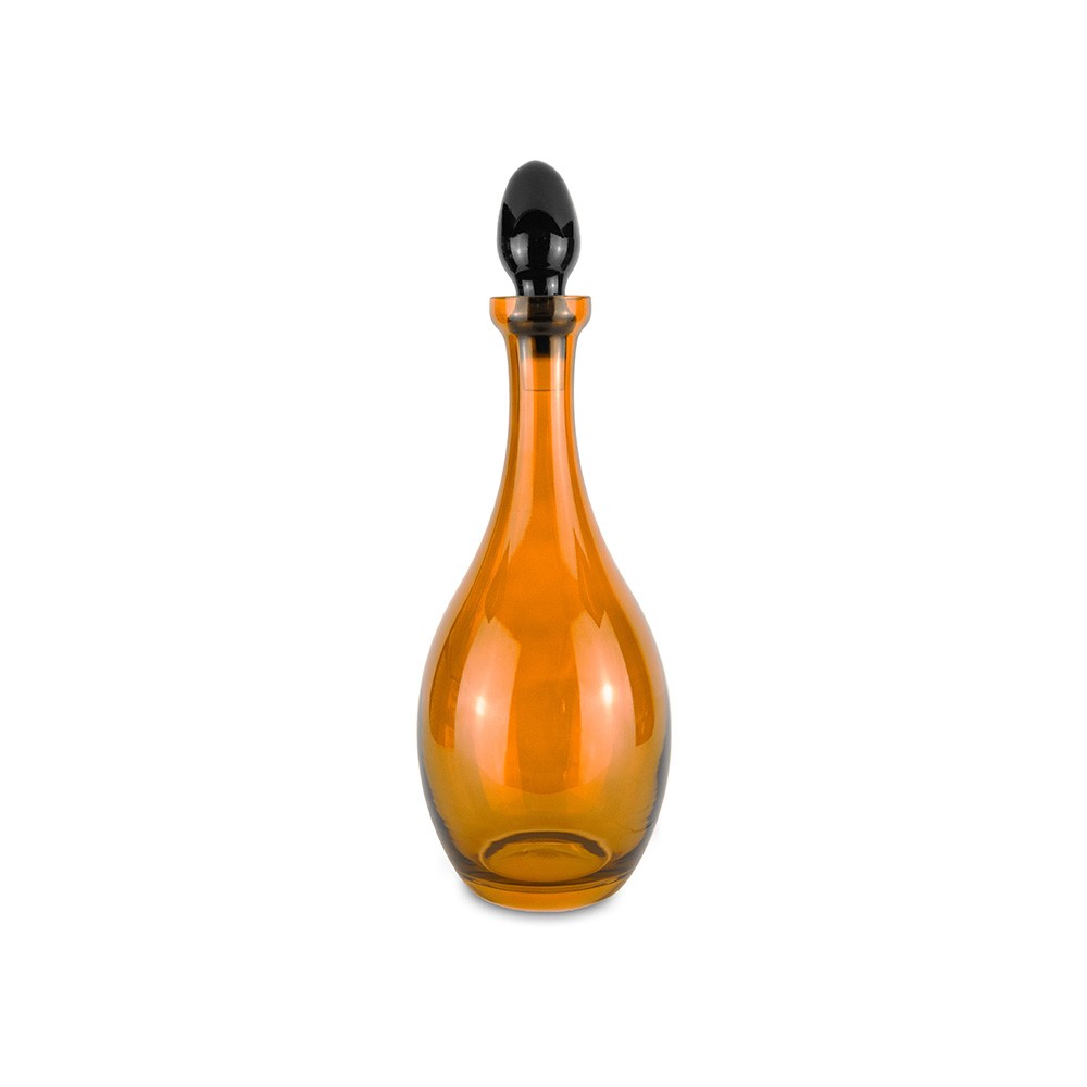 BOTTIGLIA CARAFFA ARANCIONE 13X36CM - CACHEMIRE