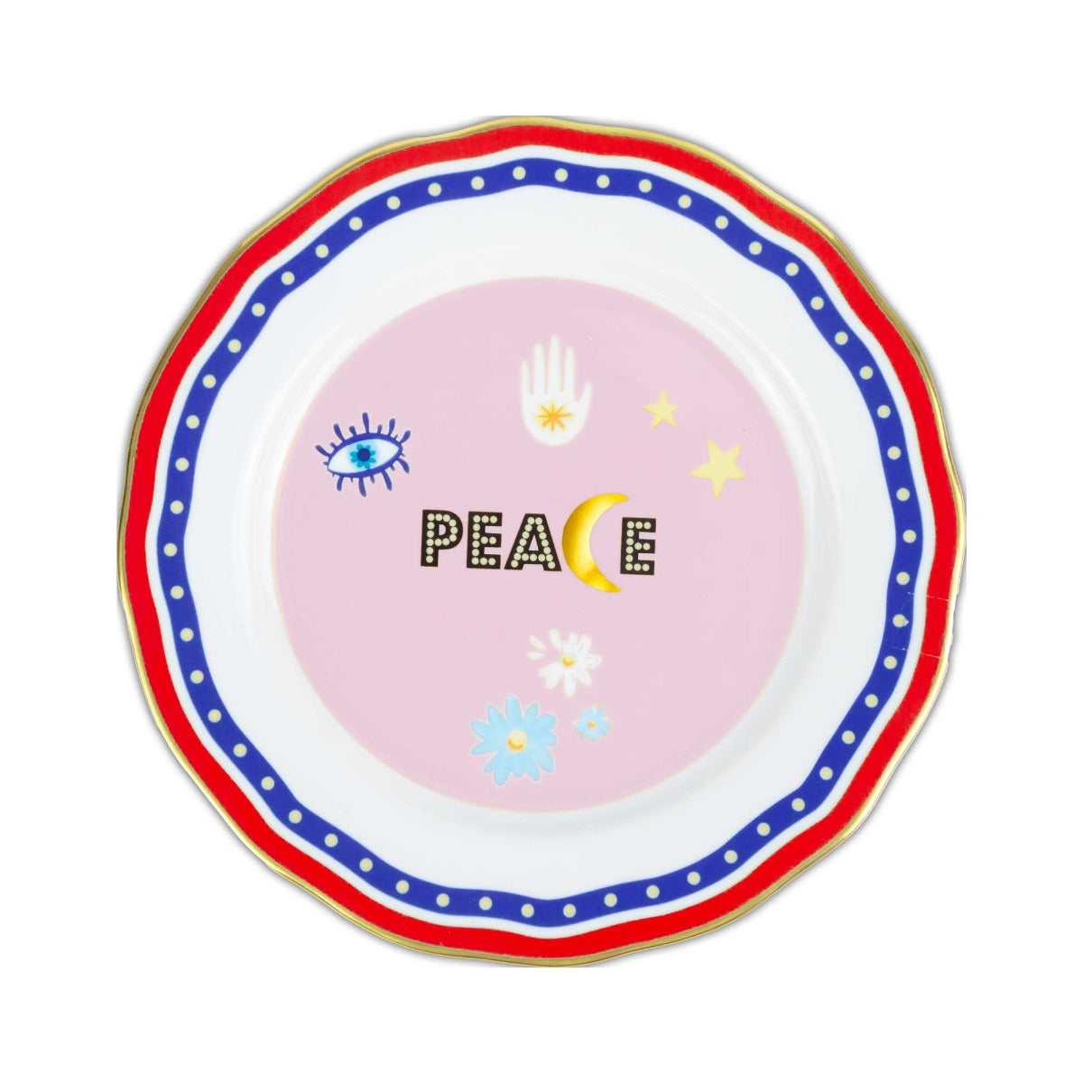 PIATTO DA FRUTTA/DESSERT, PEACE, MAMMA MIA