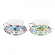 SET 2 TAZZE DA TÈ IN PORCELLANA, MAMMA MIA