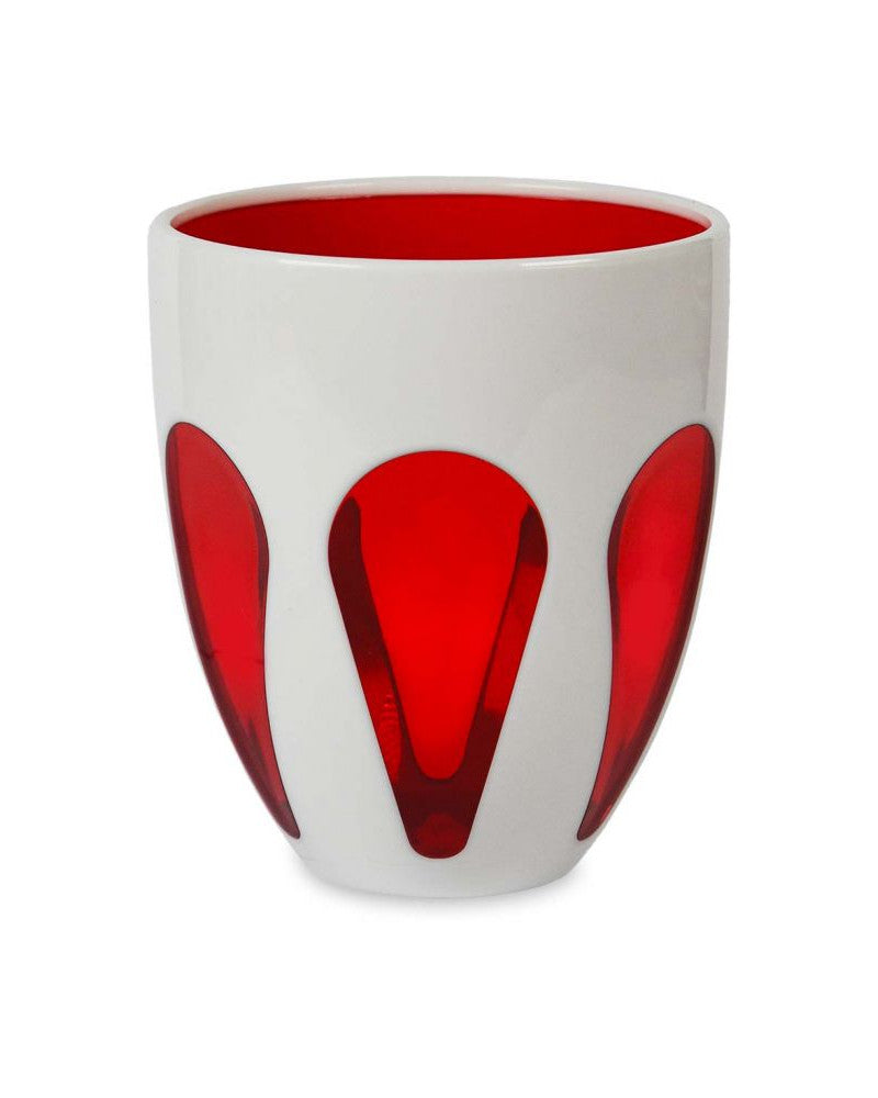 BICCHIERE BIANCO E ROSSO - ACQUA