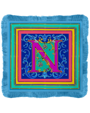 TOVAGLIETTA AMERICANA "N" 38X38 CM - ORTIGIA