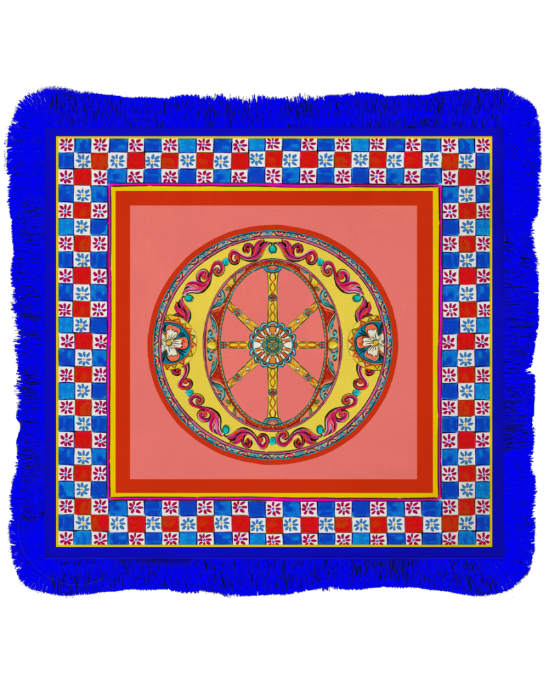 TOVAGLIETTA AMERICANA "O" 38X38 CM - ORTIGIA