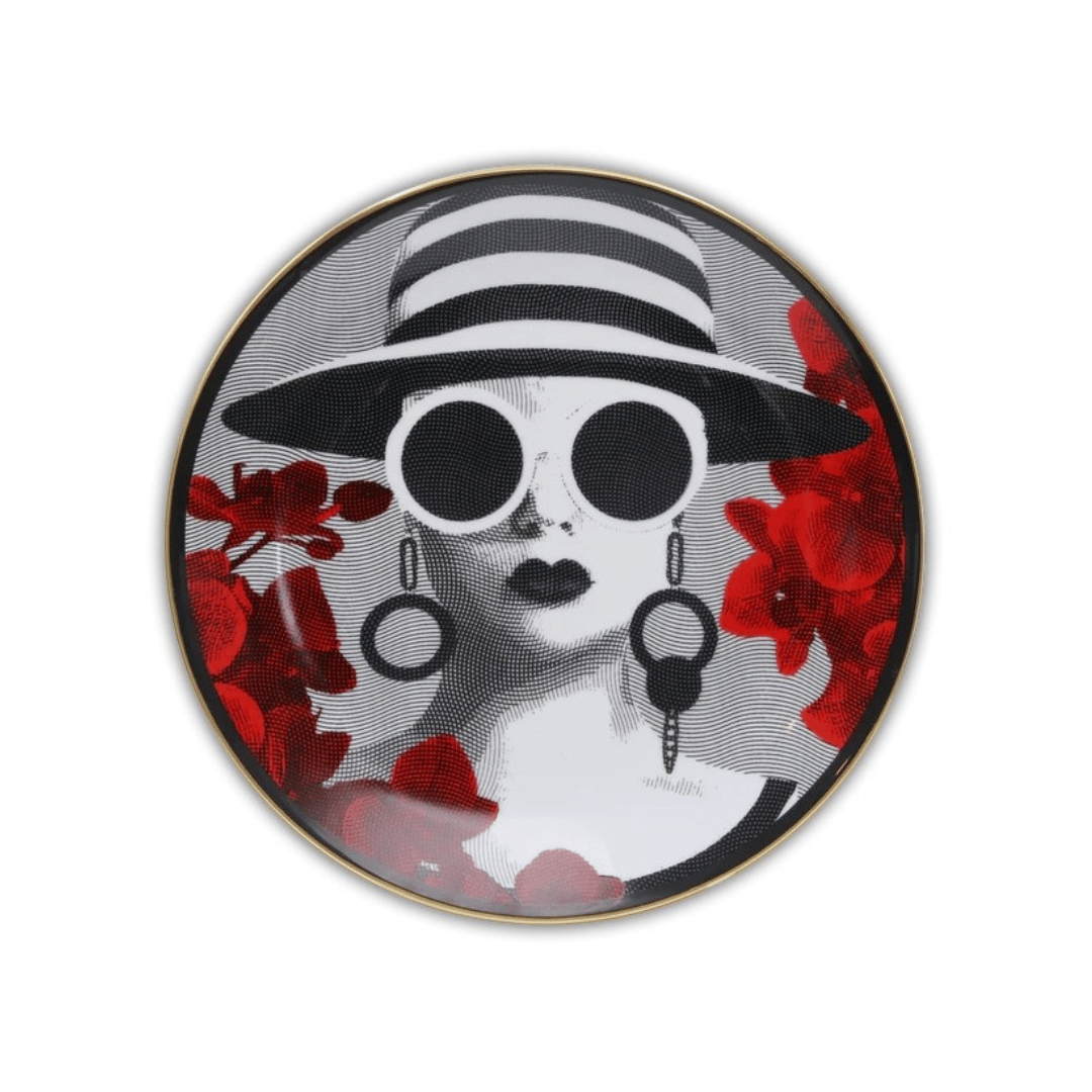 PIATTO MRS. WHITE 24 CM