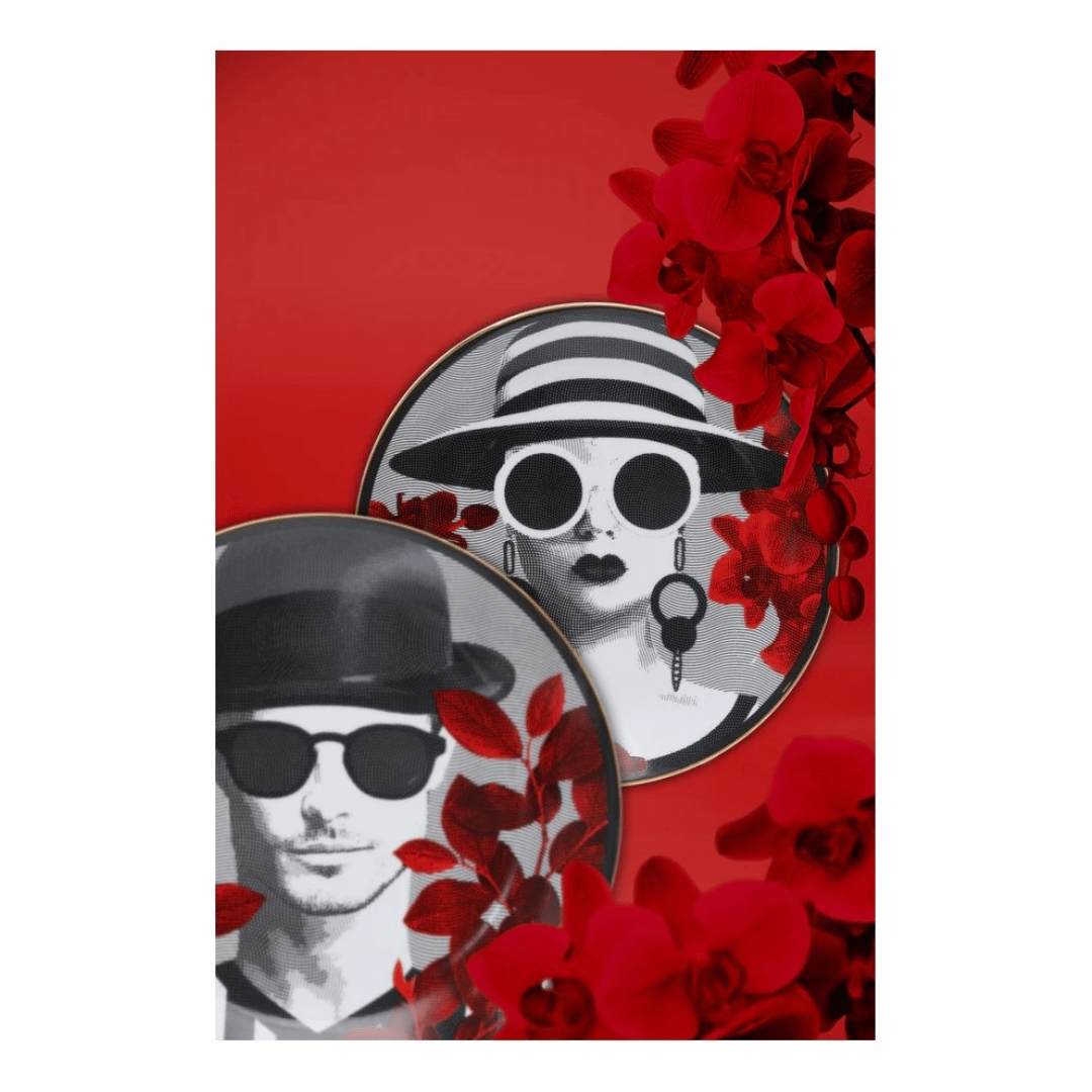 PIATTO MR. BLACK 24 CM