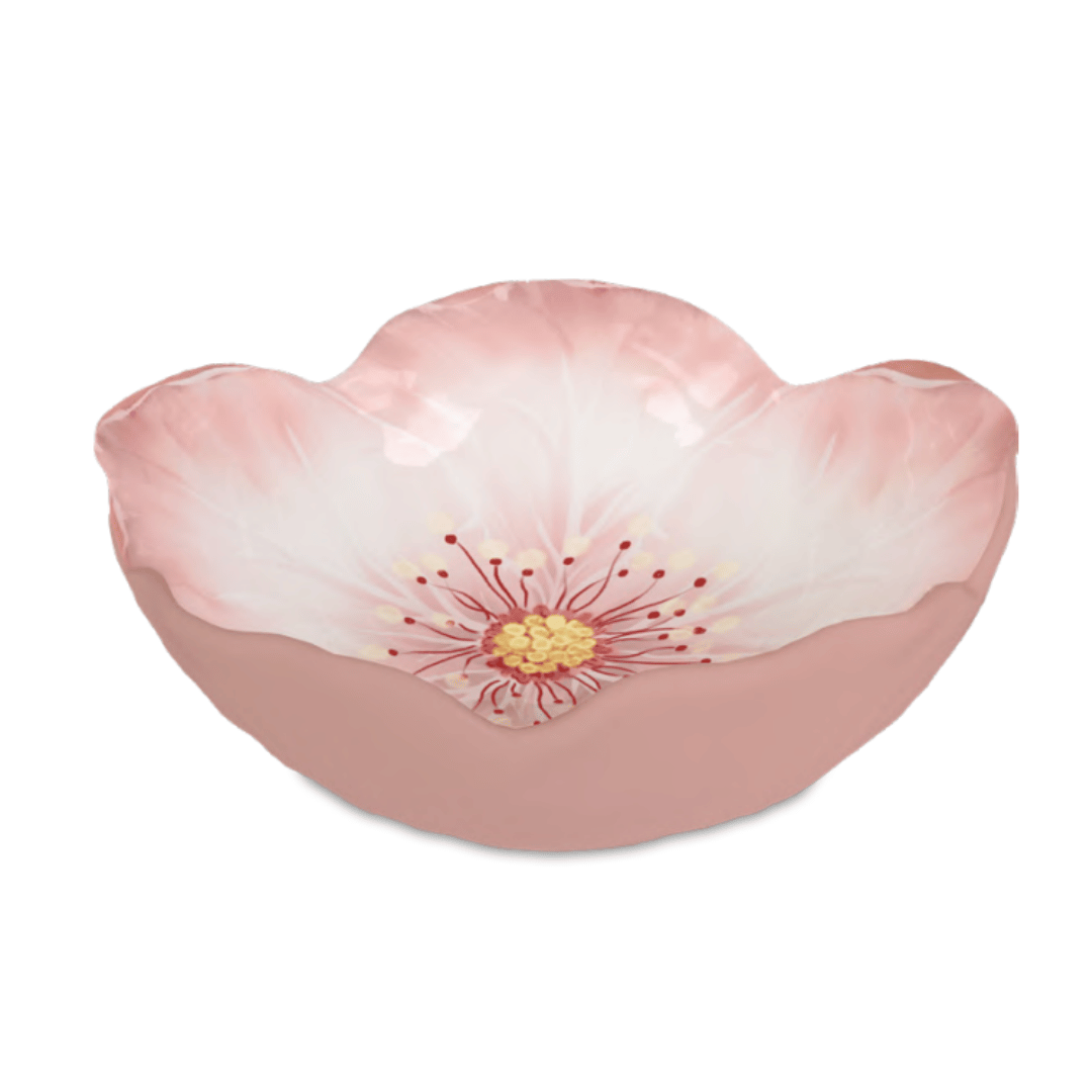 BOWL BOTANICA ROSA D18 H6CM IN MELAMINA