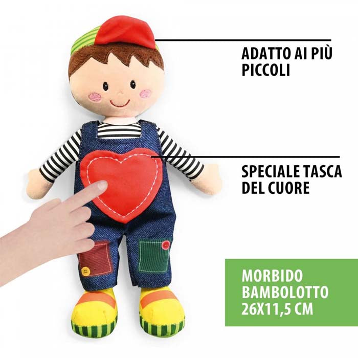 BAMBOLOTTO AMICO DEL CUORE - PER BAMBINI ETA' 2-4