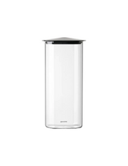 Barattolo in Vetro Borosilicato Fresh&Style - 2100ml Nero