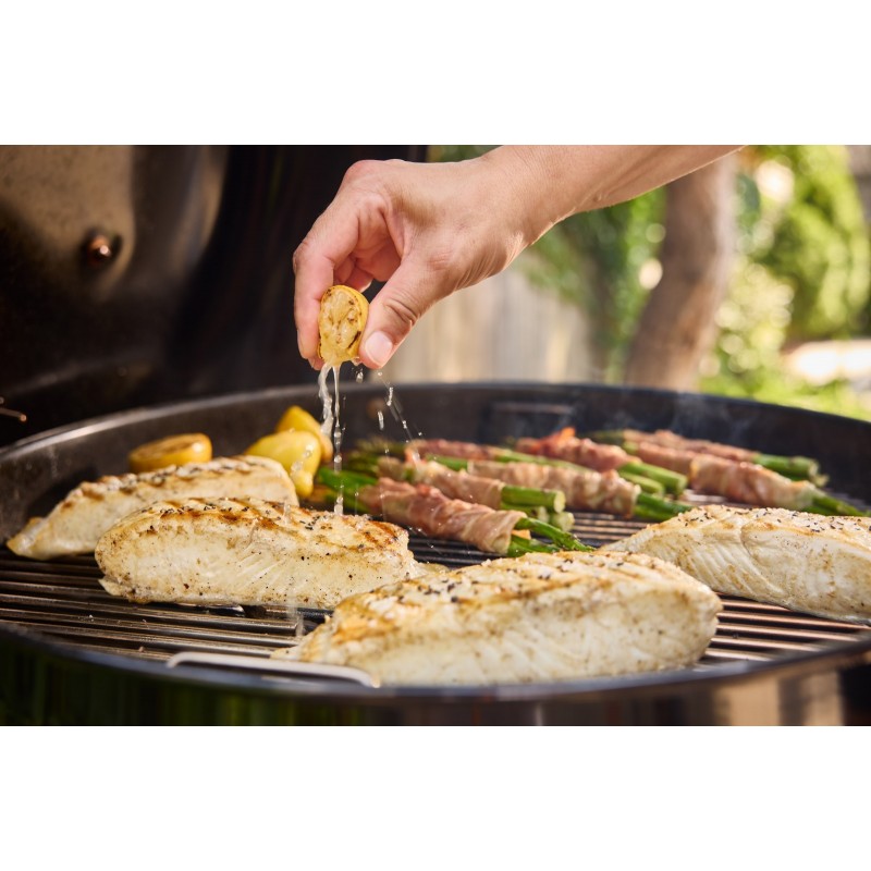 Barbecue Weber Master-Touch GBS 5755 D57cm Gris fumé au charbon de bois