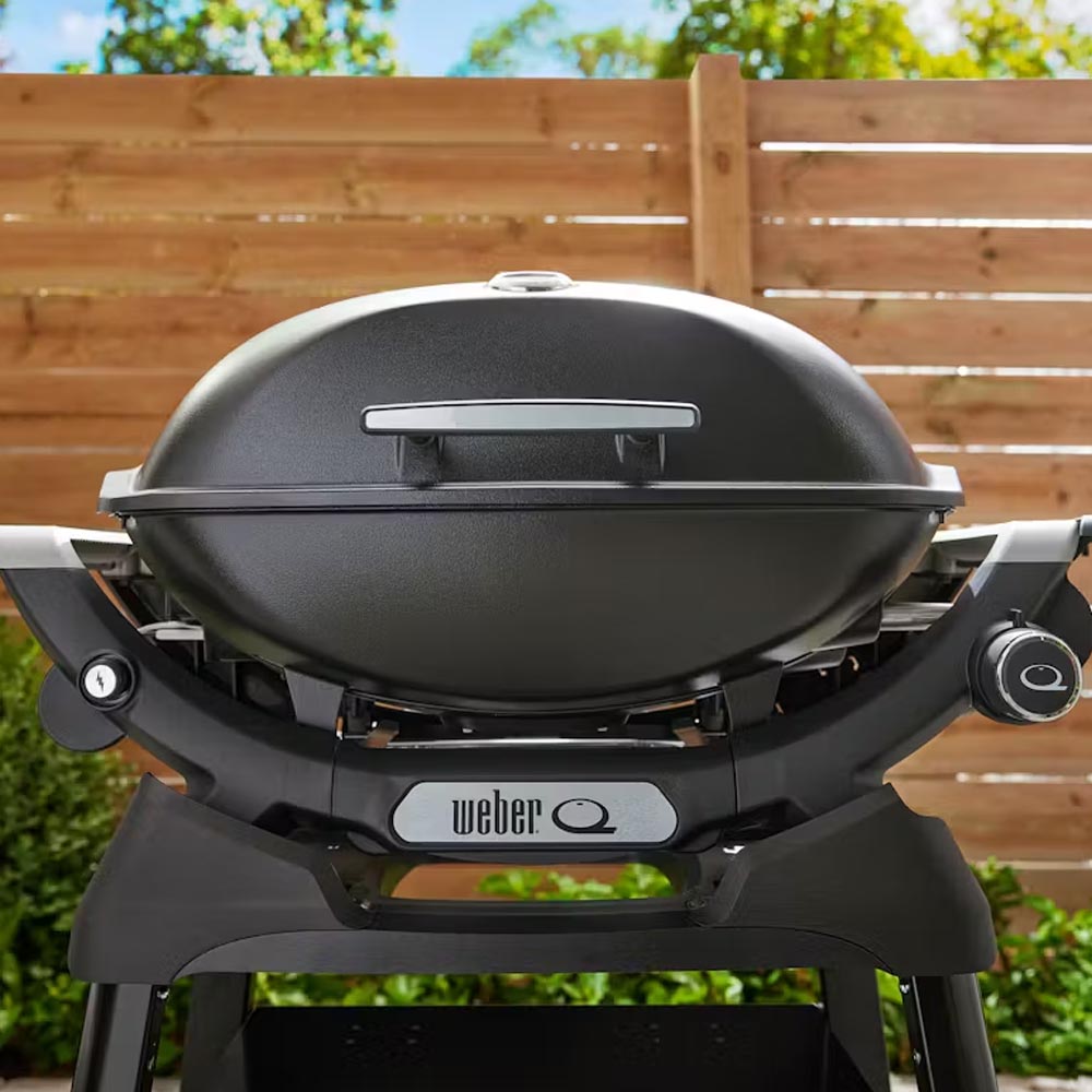 BARBECUE A GAS Q2200N CON RIPIANI LATERALI E STAND