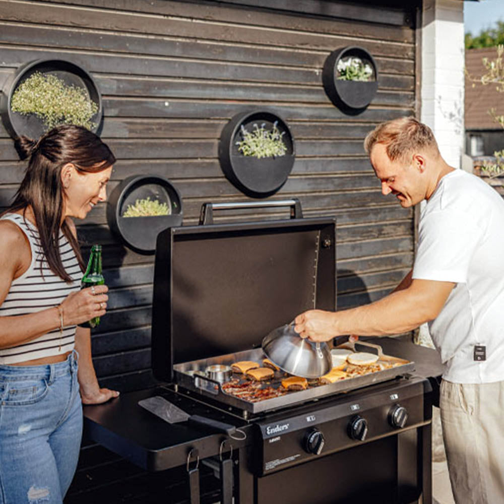 BARBECUE PLANCHA A GAS GRILL AMARO ENDERS