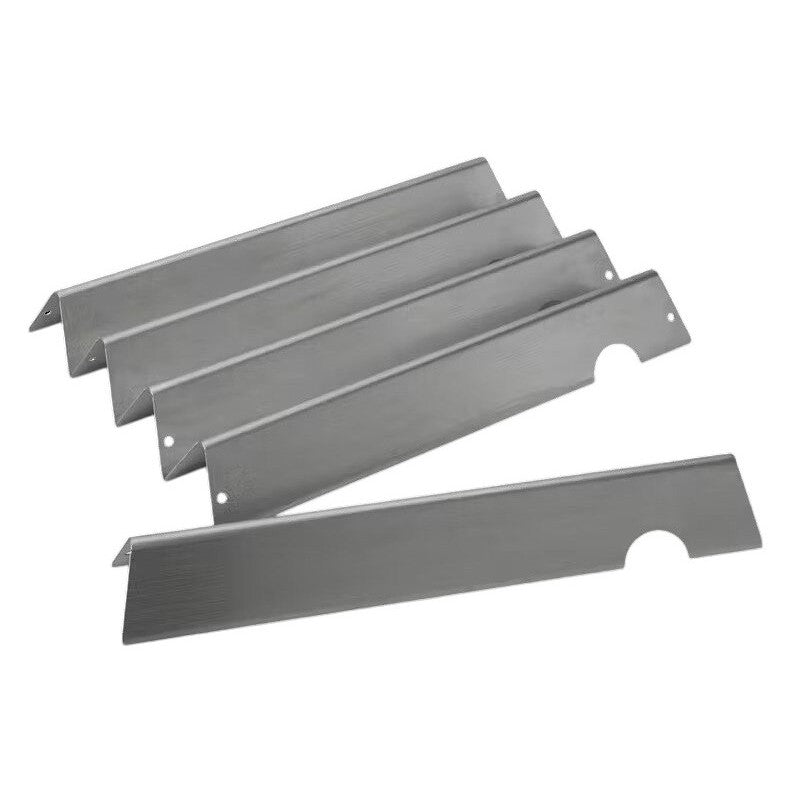 Barre Flavorizer in Acciaio Inox per Spirit 4 Fuochi Set da 7 Pezzi Acciaio WEBER