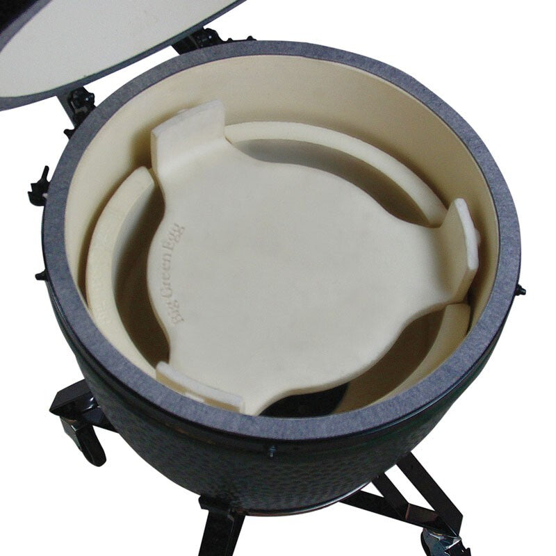 Base per Cottura Indiretta LARGE Bianco Crema Big Green Egg