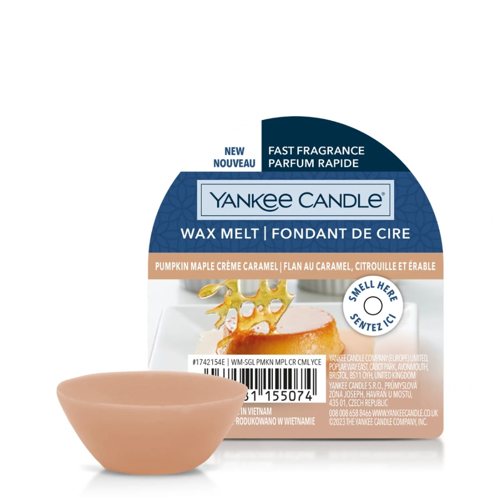 CERA DA FONDERE WAX MELT PUMPKIN MAPLE CRÈME CARAMEL