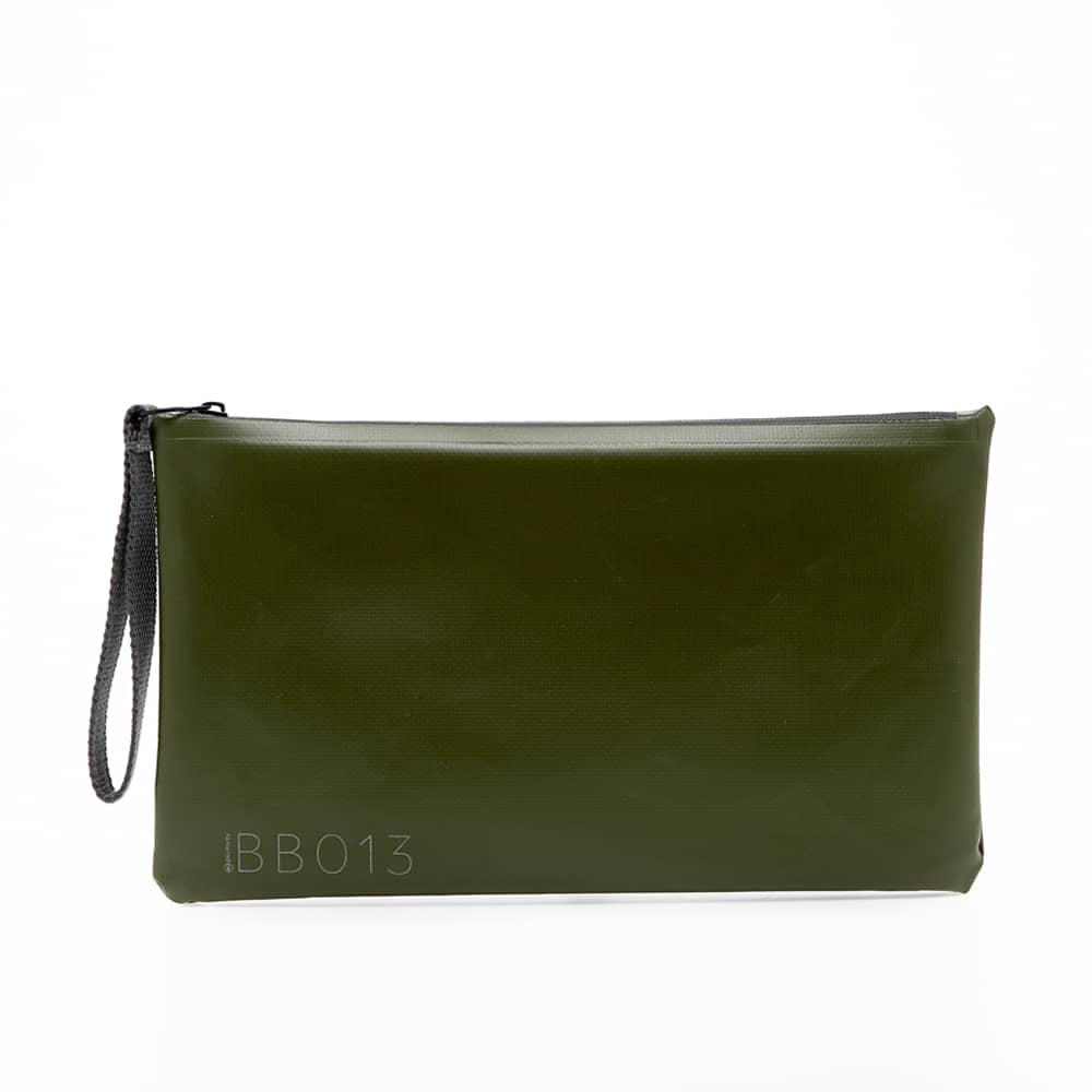 POCHETTE WATERPROOF MAXI 20X30 VERDE