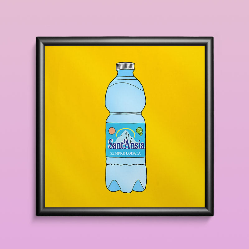 OFFERTA CORNICE E POSTER SANT'ANSIA 20X20CM