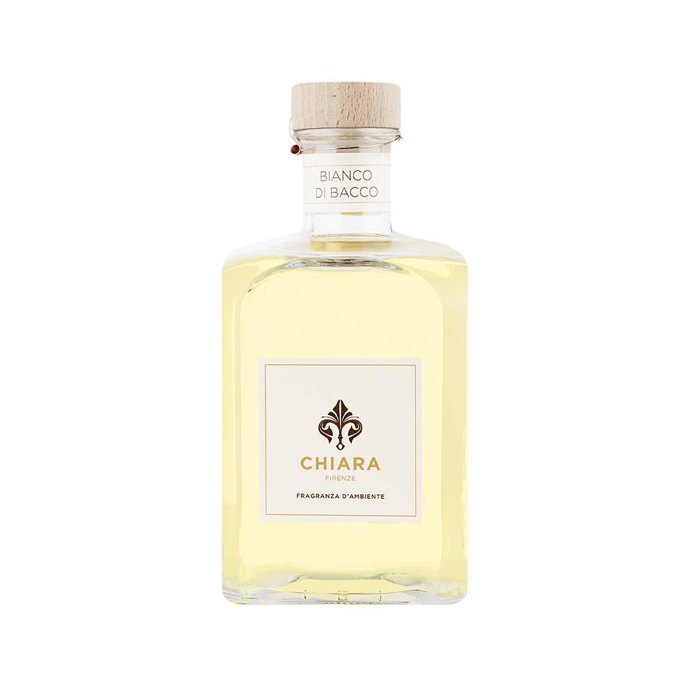 DIFFUSORE CON BASTONCINI 1LT FRAGRANZA BIANCO DI BACCO