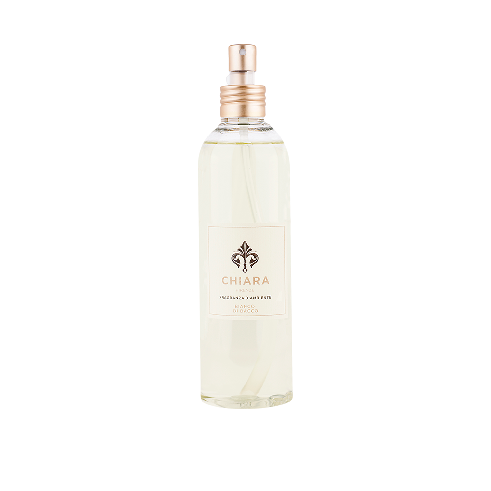 FLACONE SPRAY PER AMBIENTE 250ML FRAGRANZA BIANCO DI BACCO
