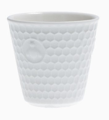 APEREGINA BICCHIERINO CAFFE' LA PORCELLANA BIANCA