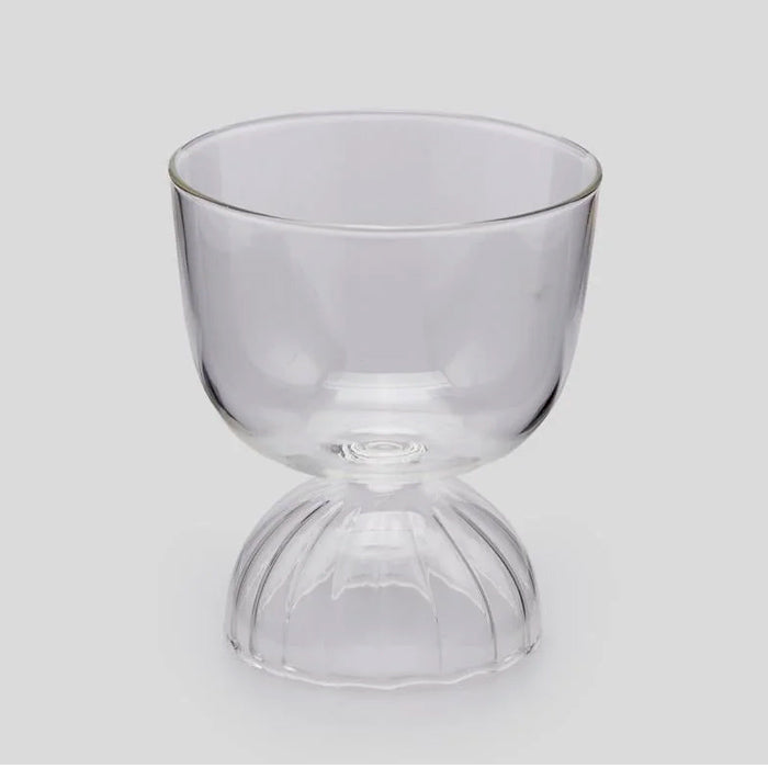 BICCHIERE IN VETRO "AMLETO" Ø10XH11,5CM 350ML